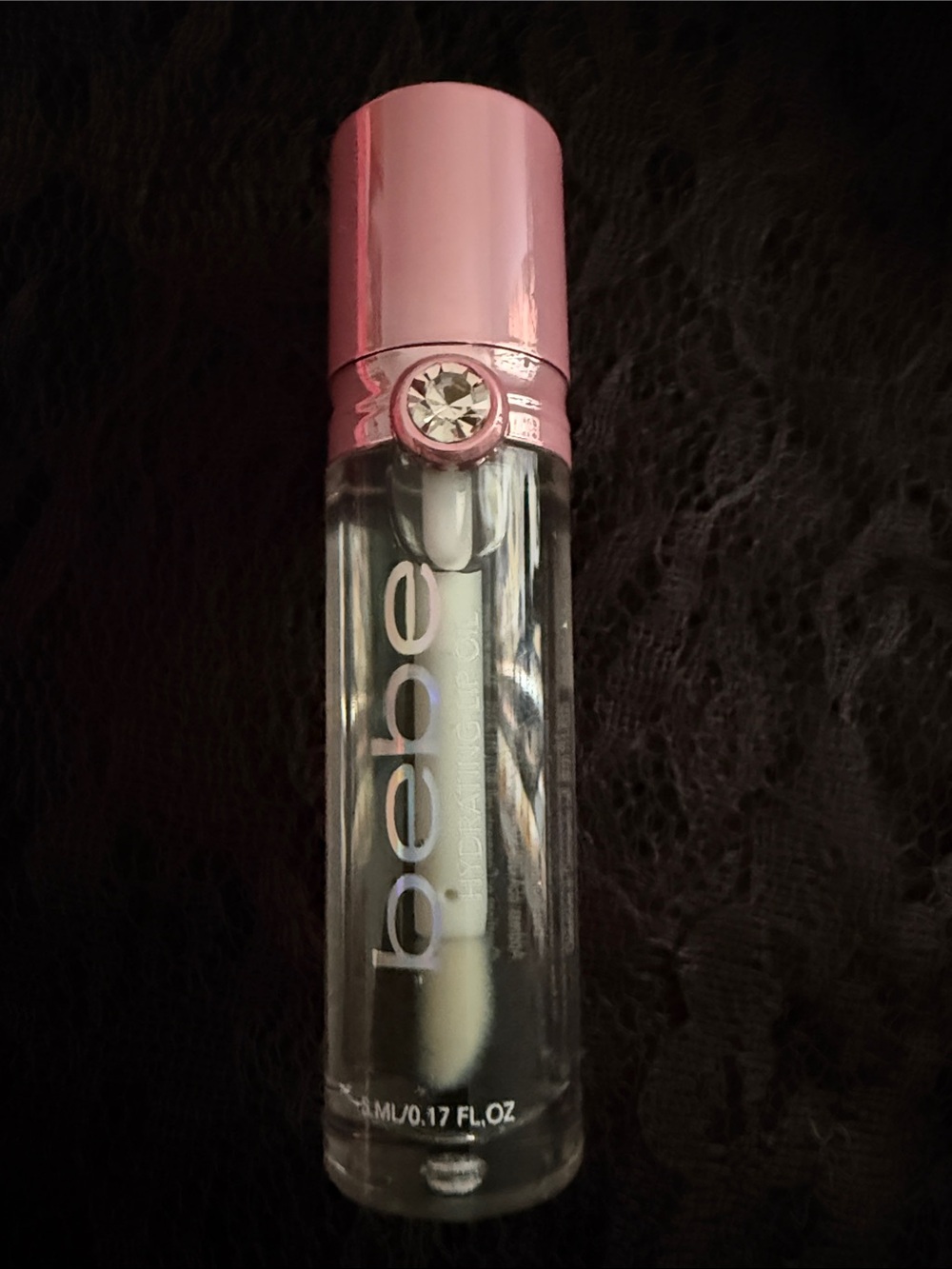 bebe Hydrating Lip Oil Roller - Light Pink Cap